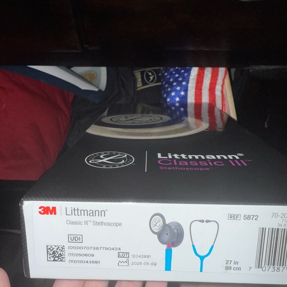 Littmann Classic III turquoise Stethoscope - Picture 2 of 5